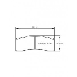 Plaquettes de frein Pagid S8060 RSL19,RSL29