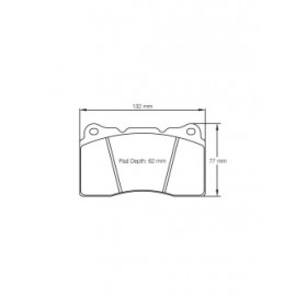 Plaquettes de frein Pagid S2487 RSL1,RSL29