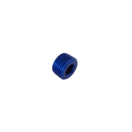 Bouchon Mâle creux Goodridge 1/4x18 NPT Aluminium