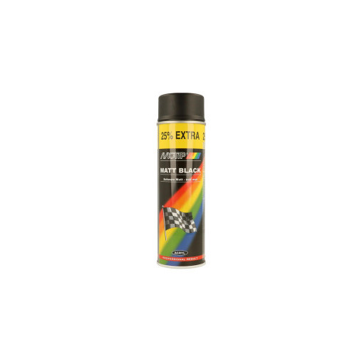 Peinture Noire Mat MOTIP 4000 Series 500ml