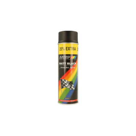 Peinture Noire Mat MOTIP 4000 Series 500ml