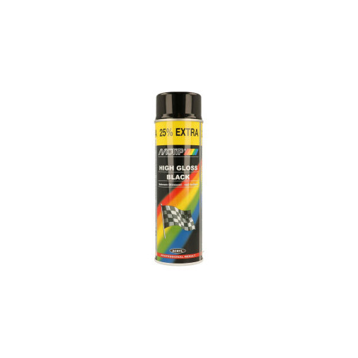 Peinture Noire Brillante MOTIP 4000 Series 500ml