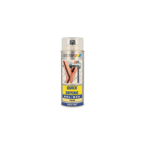 Peinture aérosol RAL 7035 MOTIP RAL 400ml