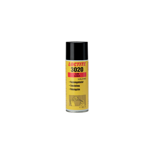 Spray adhésif Loctite 3020 pour le maintien des joints pré découpés (ex 99 MA) 400ml