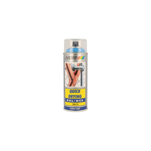 Peinture aérosol RAL 5012 MOTIP RAL 400ml