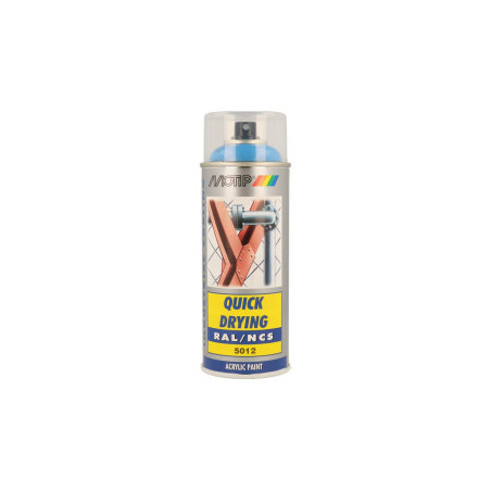 Peinture aérosol RAL 5012 MOTIP RAL 400ml