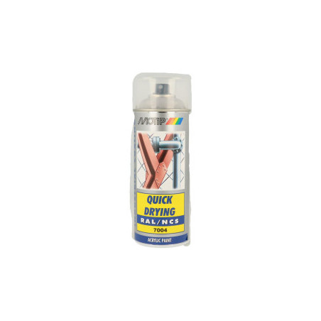 Peinture aérosol RAL 7004 MOTIP RAL 400ml