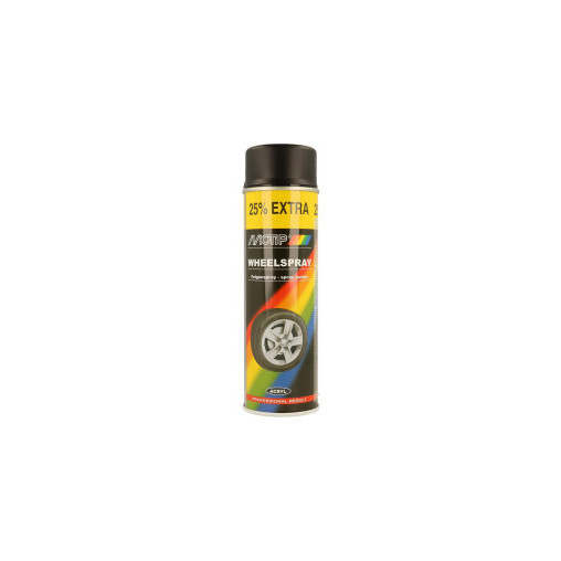 Peinture Noir Mat pour jantes MOTIP 4000 Series 500ml