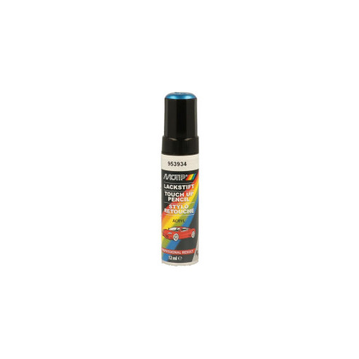 Pinceau de retouche 953934 Bleu métallisé MOTIP Touch Up 12ml