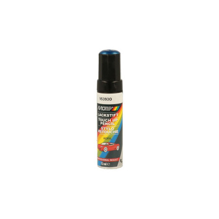 Pinceau de retouche 953930 Bleu métallisé MOTIP Touch Up 12ml