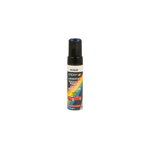 Pinceau de retouche 953925 Bleu métallisé MOTIP Touch Up 12ml