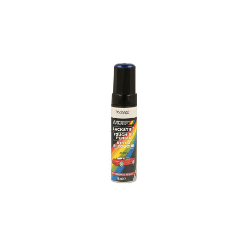 Pinceau de retouche 953922 Bleu métallisé MOTIP Touch Up 12ml