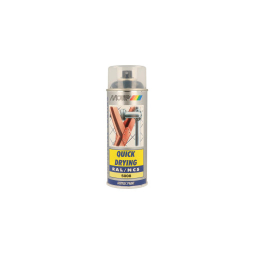 Peinture aérosol RAL 5008 MOTIP RAL 400ml