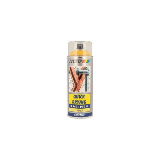 Peinture aérosol RAL 1003 MOTIP RAL 400ml