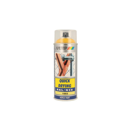 Peinture aérosol RAL 1003 MOTIP RAL 400ml