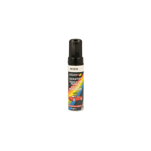 Pinceau de retouche 951010 Noir métallisé MOTIP Touch Up 12ml