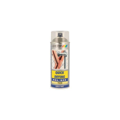 Peinture aérosol Gris RAL 7039 MOTIP RAL 400ml