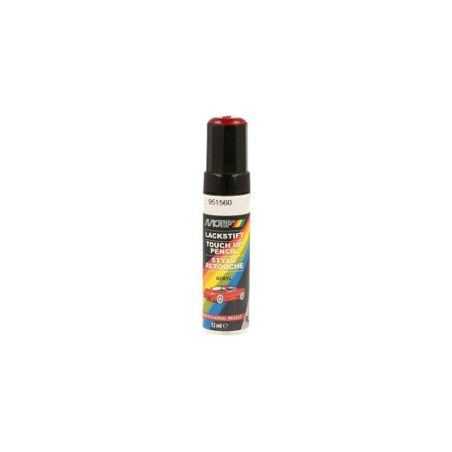 Pinceau de retouche 951560 Rouge métallisé MOTIP Touch Up 12ml