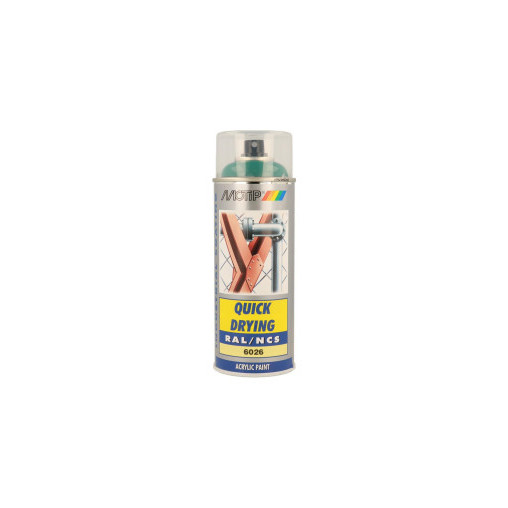 Peinture aérosol RAL 6026 MOTIP RAL 400ml