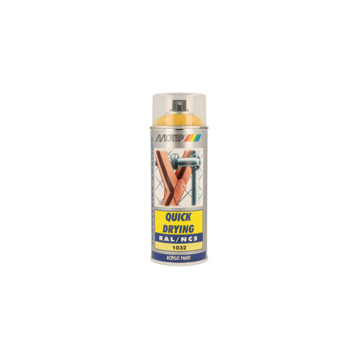 Peinture aérosol RAL 1032 MOTIP RAL 400ml