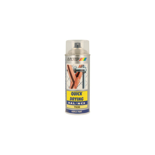 Peinture aérosol RAL 7030 MOTIP RAL 400ml