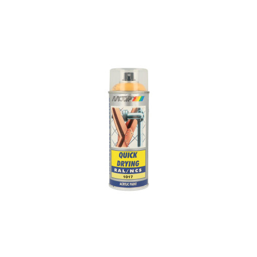 Peinture aérosol RAL 1017 MOTIP RAL 400ml