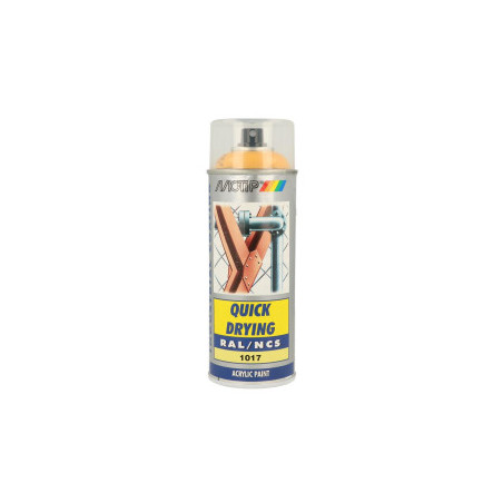 Peinture aérosol RAL 1017 MOTIP RAL 400ml