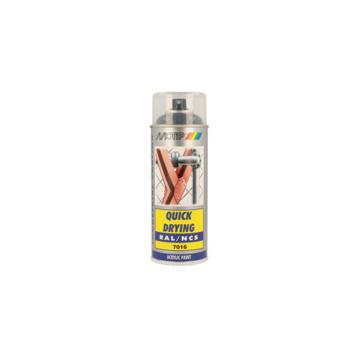 Peinture aérosol RAL 7016 MOTIP RAL 400ml