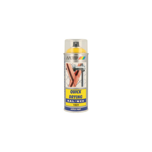 Peinture aérosol RAL 1021 MOTIP RAL 400ml