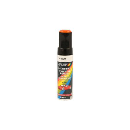 Pinceau de retouche 942630 Orange Brillant MOTIP Touch Up 12ml