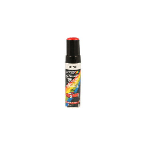 Pinceau de retouche 941720 Rouge Brillant MOTIP Touch Up 12ml