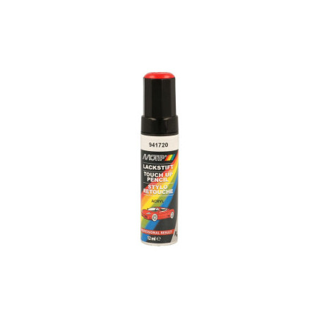 Pinceau de retouche 941720 Rouge Brillant MOTIP Touch Up 12ml