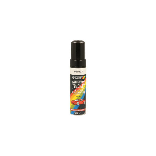 Pinceau de retouche 951003 Noir métallisé MOTIP Touch Up 12ml