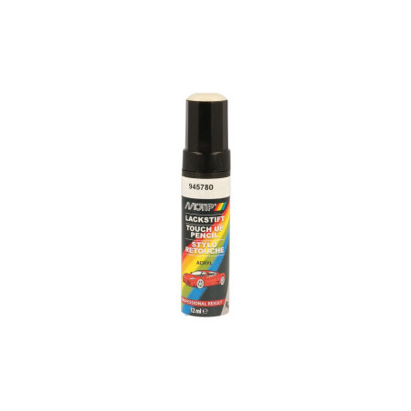 Pinceau de retouche 945780 Blanc Brillant MOTIP Touch Up 12ml