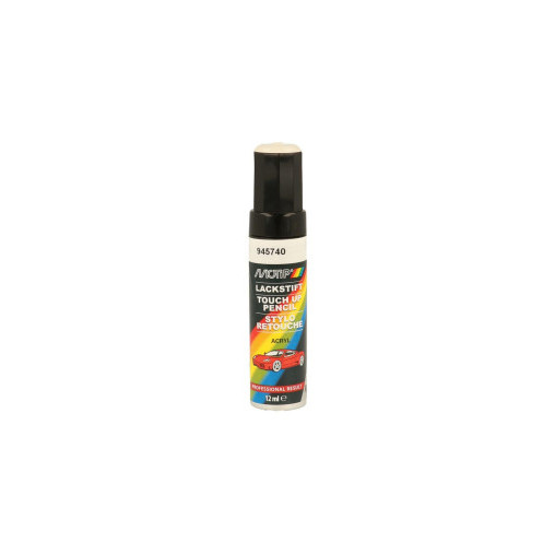 Pinceau de retouche 945740 Blanc Brillant MOTIP Touch Up 12ml