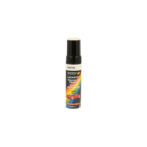 Pinceau de retouche 945710 Blanc Brillant MOTIP Touch Up 12ml