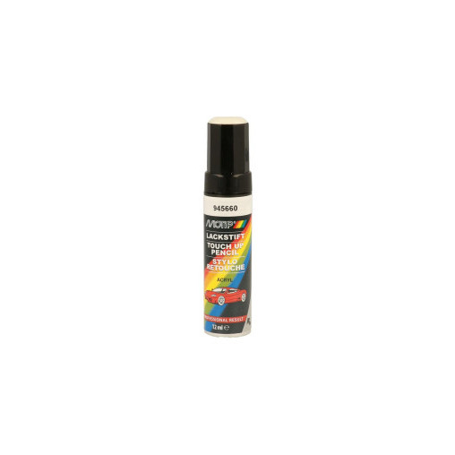 Pinceau de retouche 945660 Blanc Brillant MOTIP Touch Up 12ml