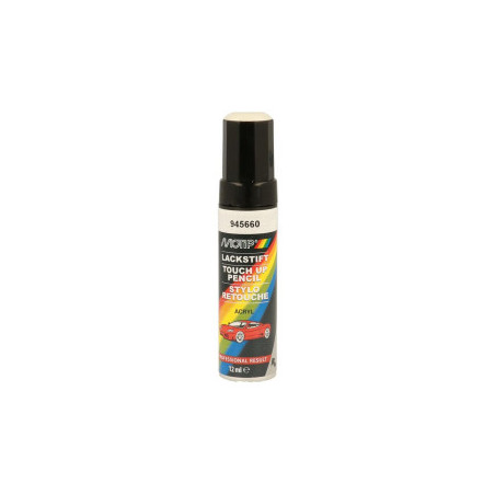 Pinceau de retouche 945660 Blanc Brillant MOTIP Touch Up 12ml