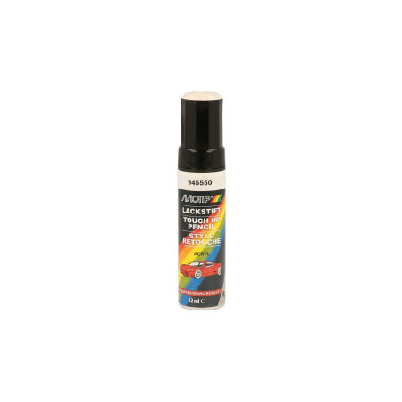 Pinceau de retouche 945550 Blanc Brillant MOTIP Touch Up 12ml