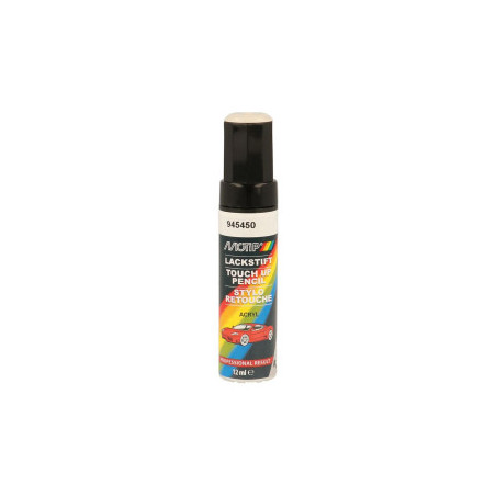 Pinceau de retouche 945450 Blanc Brillant MOTIP Touch Up 12ml