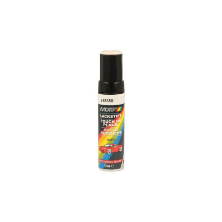 Pinceau de retouche 945350 Blanc Brillant MOTIP Touch Up 12ml