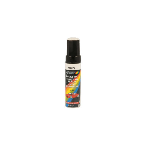 Pinceau de retouche 945270 Blanc Brillant MOTIP Touch Up 12ml