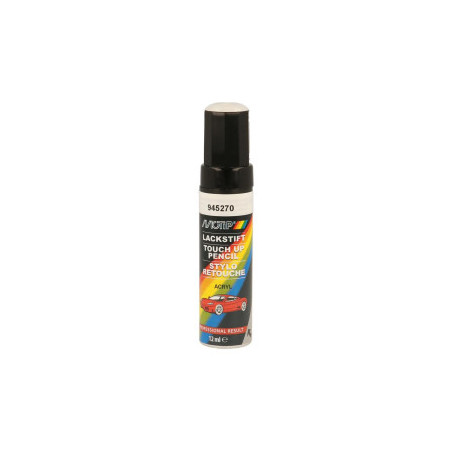 Pinceau de retouche 945270 Blanc Brillant MOTIP Touch Up 12ml