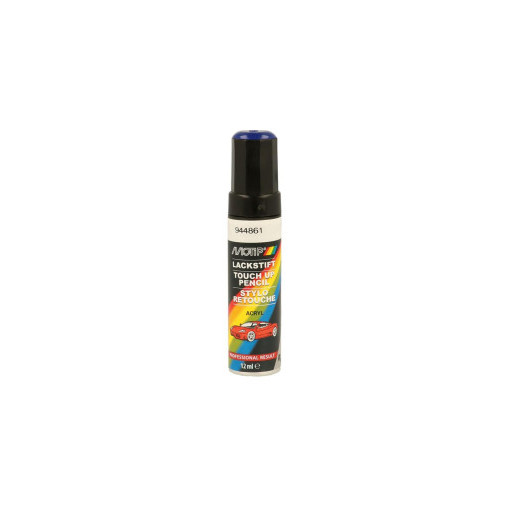 Pinceau de retouche 944861 Bleu Brillant MOTIP Touch Up 12ml