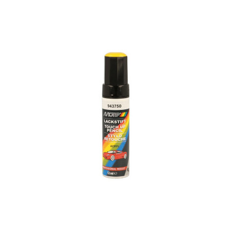 Pinceau de retouche 943750 Jaune Brillant MOTIP Touch Up 12ml