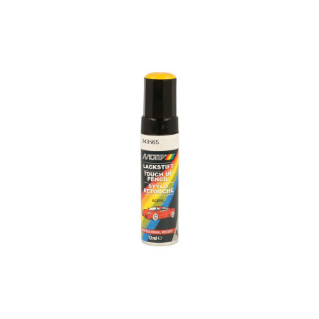 Pinceau de retouche 943565 Jaune Brillant MOTIP Touch Up 12ml