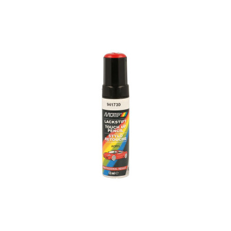 Pinceau de retouche 941730 Rouge Brillant MOTIP Touch Up 12ml