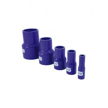 Réducteur Droit Silicone Silicon Hoses 16-13mm Bleu