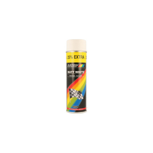 Peinture Blanche Mat MOTIP 4000 Series 500ml