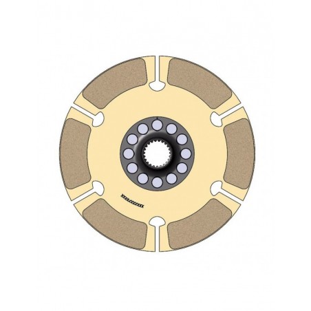 Disque Embrayage AP RACING Rigide 184mm 22.0x26-7.11